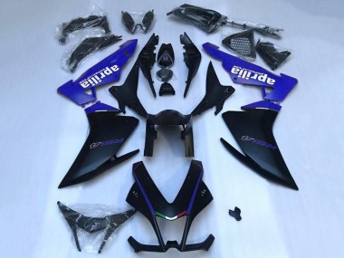 2009-2015 Aprilia RSV4 1000 Motorcycle Fairings - Matte Black Blue Canada for Sale