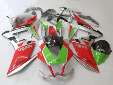 2009-2015 Aprilia RSV4 1000 Motorcycle Fairing - Red Silver Green Black Canada for Sale