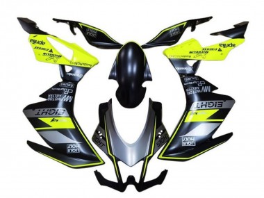 2009-2015 Aprilia RSV4 1000 Motorcycle Fairings - Matte Black Grey Green Canada for Sale