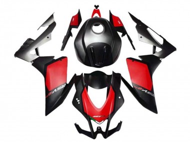 2009-2015 Aprilia RSV4 1000 Motorcycle Fairing Kits - Matte Black Red Grey Canada for Sale