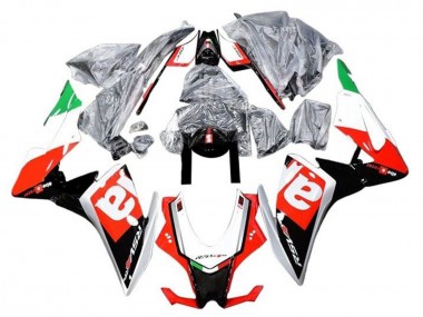 2009-2015 Aprilia RSV4 1000 Motorcycle Fairings - Red Black Silver Green Canada for Sale