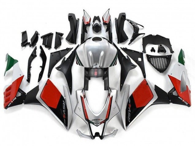 2009-2015 Aprilia RSV4 1000 Motorcycle Fairing Kits - Silver Black Red Green Canada for Sale