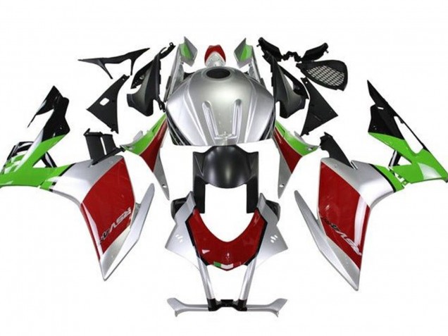 2009-2015 Aprilia RSV4 1000 Motorcycle Fairings - Silver Black Red Green Canada for Sale