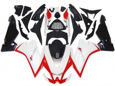 2009-2015 Aprilia RSV4 1000 Motorcycle Fairings - White Red Black Canada for Sale