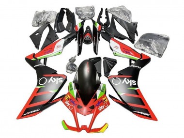 2009-2015 Aprilia RSV4 1000 Motorcycle Fairings - Matte Black Red Green White Canada for Sale