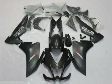 2009-2015 Aprilia RSV4 1000 Motorcycle Fairings - Matte Black Silver Red Decal Canada for Sale
