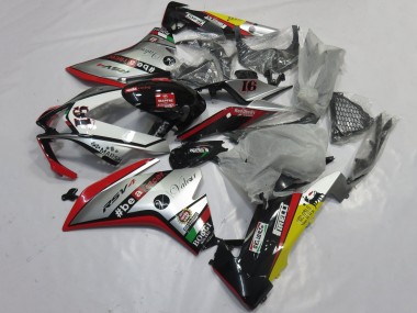 2009-2015 Aprilia RSV4 1000 Motorcycle Fairings - Silver Red Black Yellow Canada for Sale
