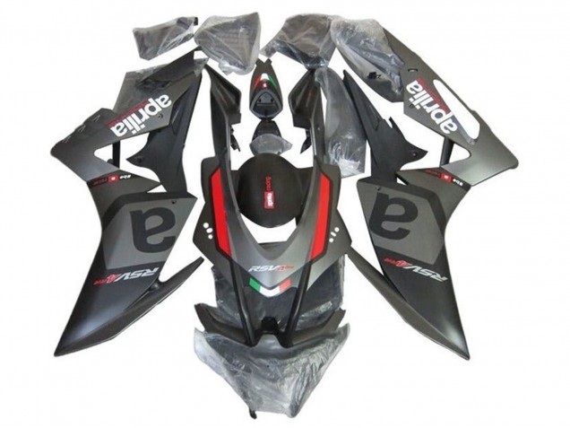 2016-2020 Aprilia RSV4 1000 Motorcycle Fairings - Matte Black Grey Red Canada for Sale