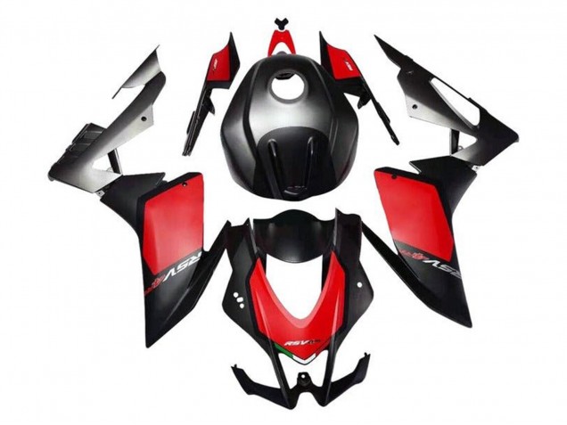 2016-2020 Aprilia RSV4 1000 Motorcycle Fairings - Matte Black Red Grey Canada for Sale