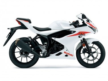 2017-2025 Suzuki GSXR125 Motorcycle Fairings - White Red Canada for Sale