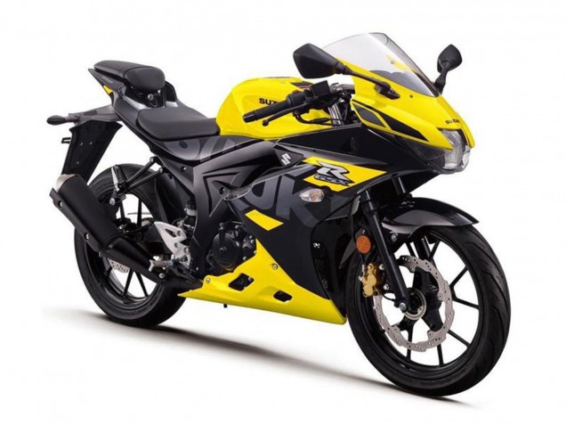 2017-2025 Suzuki GSXR125 Motorcycle Fairings - Yellow Canada for Sale
