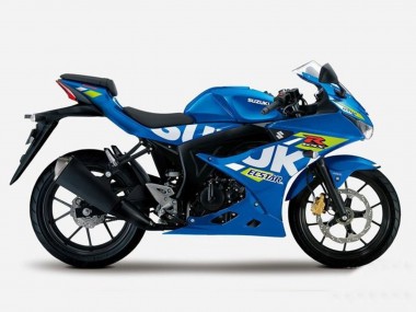 2017-2025 Suzuki GSXR125 Motorcycle Fairings - Blue Yellow Ecstar Canada for Sale