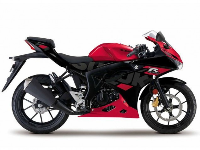 2017-2025 Suzuki GSXR125 Motorcycle Fairings - Red Black Canada for Sale