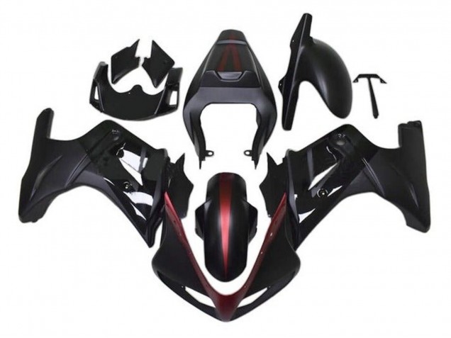 2003-2013 Suzuki SV650 Motorcycle Fairings - Matte Black Red Glossy Black Canada for Sale