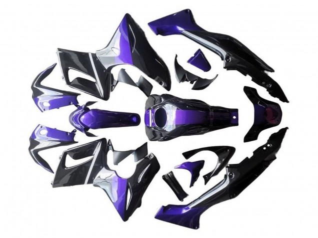 2002-2006 Honda CBR125R Motorcycle Fairings - Silver Purple Glossy Black Canada for Sale