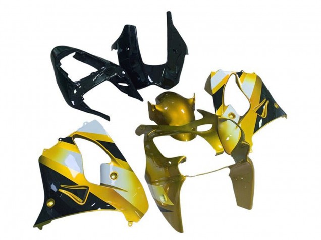 2002-2003 Kawasaki ZX9R Motorcycle Fairings - Yellow White Black Canada for Sale
