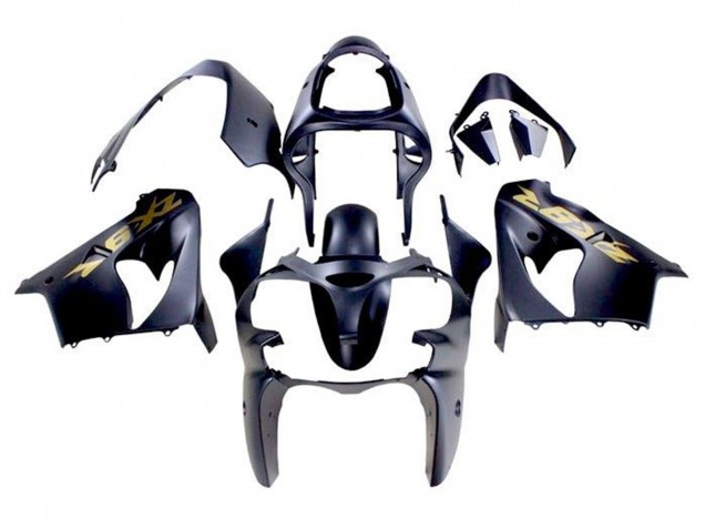 2002-2003 Kawasaki ZX9R Motorcycle Fairings - Blue Gold Canada for Sale