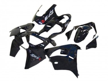 2002-2003 Kawasaki ZX9R Motorcycle Fairings - Glossy Black Canada for Sale