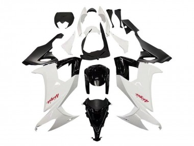 2008-2010 Kawasaki ZX10R Motorcycle Fairings - White Black Red Decal Canada for Sale