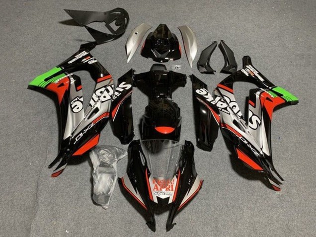 2016-2020 Kawasaki ZX10R Motorcycle Fairings - Glossy Black Red Silver Green Canada for Sale