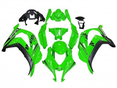 2016-2020 Kawasaki ZX10R Motorcycle Fairings - Green Black Canada for Sale