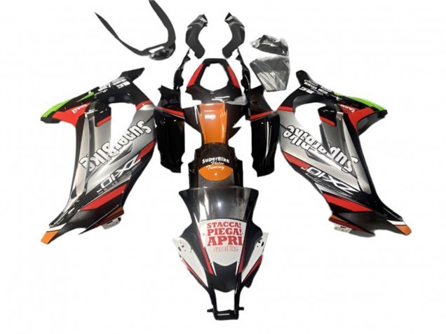 2016-2020 Kawasaki ZX10R Motorcycle Fairings - Silver Black Red Orange Superbike Canada for Sale