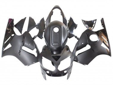 2000-2001 Kawasaki ZX12R Motorcycle Fairings - Matte Black Glossy Black Canada for Sale