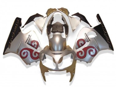 2002-2006 Kawasaki ZX12R Motorcycle Fairings - Silver Red Black Canada for Sale