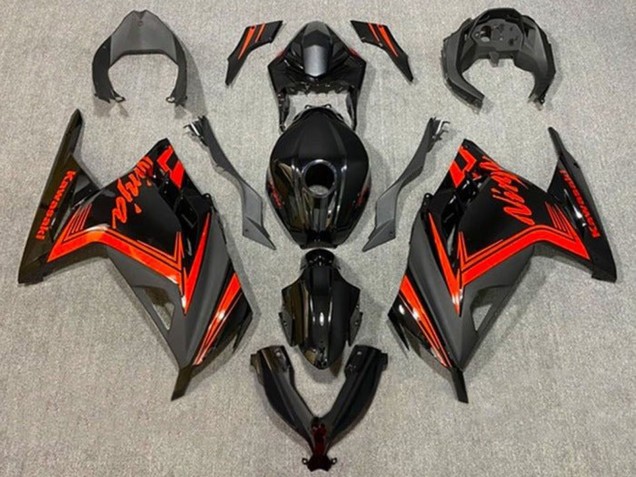 2013-2024 Kawasaki EX300 Motorcycle Fairings - Glossy Black Matte Black Red Canada for Sale