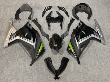 2013-2024 Kawasaki EX300 Motorcycle Fairings - Glossy Black Matte Black Silver Green Canada for Sale