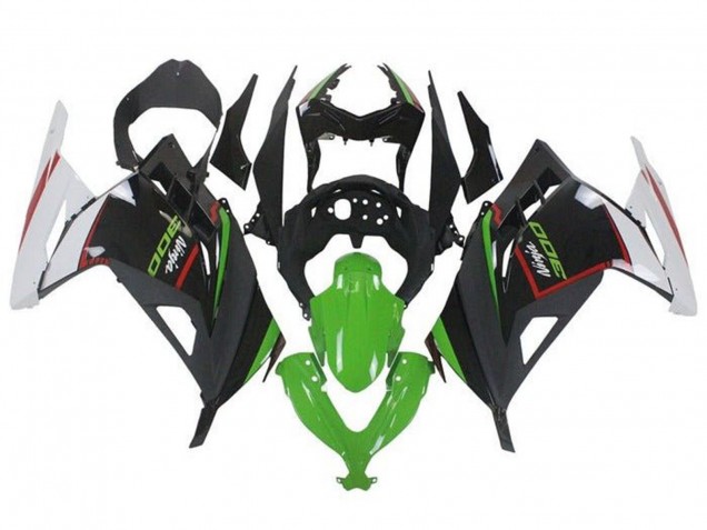 2013-2024 Kawasaki EX300 Motorcycle Fairings - White Red Green Black Canada for Sale