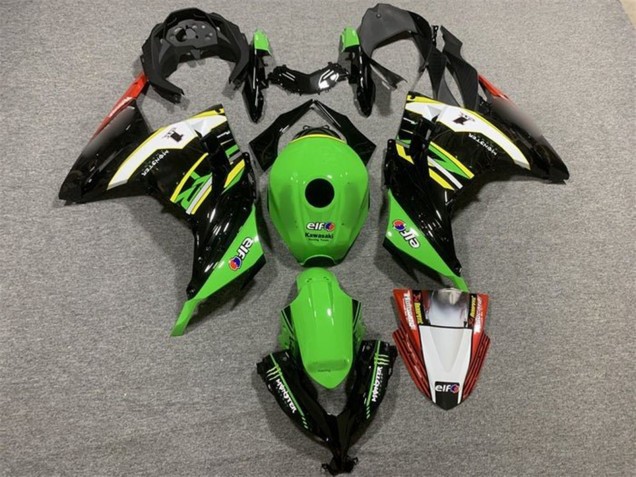 2013-2024 Kawasaki EX300 Motorcycle Fairings - Green Black White Yellow Red Canada for Sale