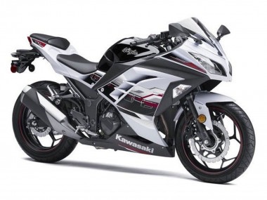 2013-2024 Kawasaki EX300 Motorcycle Fairings - White Black Red Accents Canada for Sale