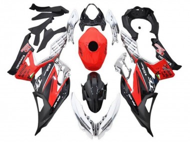 2018-2024 Kawasaki Ninja 400 Motorcycle Fairings - White Red Black Canada for Sale