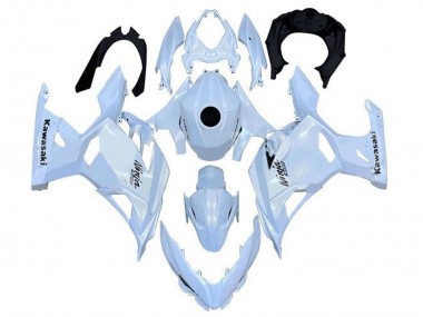 2018-2024 Kawasaki Ninja 400 Motorcycle Fairings - Pearl White Canada for Sale