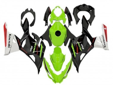2018-2024 Kawasaki Ninja 400 Motorcycle Fairings - Green Black White Red Canada for Sale