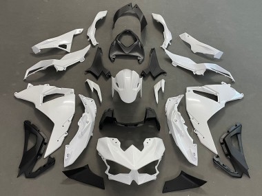 2024-2025 Kawasaki Ninja 500 EX500R Motorcycle Fairings - White Black Canada for Sale