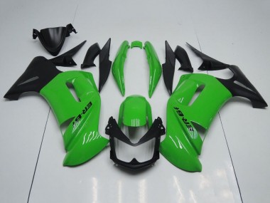 2006-2008 Kawasaki Ninja 650 EX650 Motorcycle Fairings - Green Black Canada for Sale