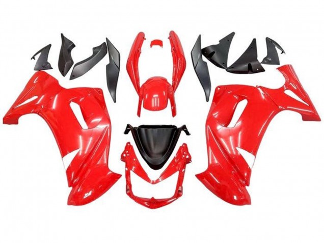2006-2008 Kawasaki Ninja 650 EX650 Motorcycle Fairings - Red Black Canada for Sale