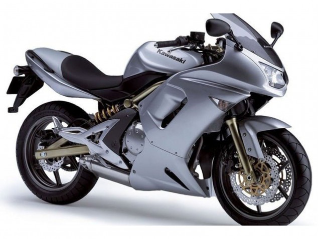 2006-2008 Kawasaki Ninja 650 EX650 Motorcycle Fairings - Metallic Silver Canada for Sale