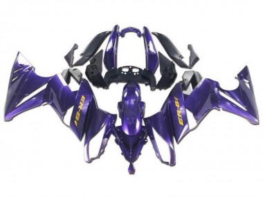 2009-2011 Kawasaki Ninja ER6F Motorcycle Fairings - Purple Yellow Canada for Sale