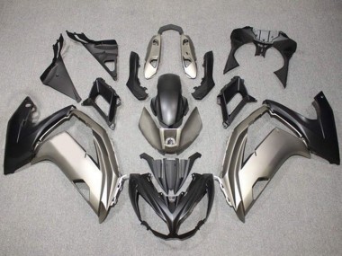 2012-2016 Kawasaki Ninja 650 EX650 Motorcycle Fairings - Silver Matte Black Canada for Sale