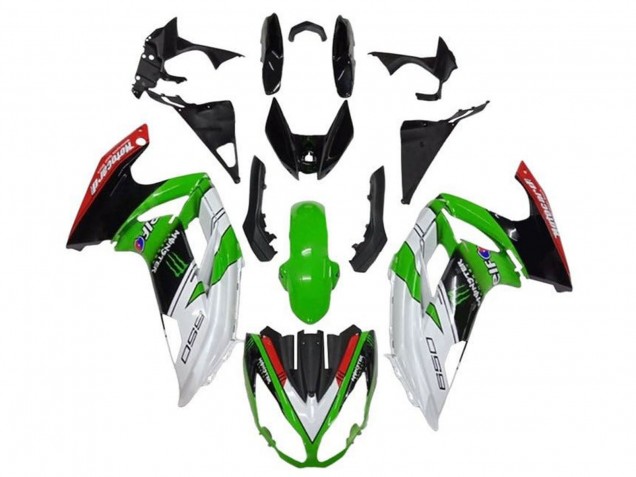 2012-2016 Kawasaki Ninja 650 EX650 Motorcycle Fairings - White Green Black Red Monster Canada for Sale