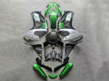 2012-2016 Kawasaki Ninja 650 EX650 Motorcycle Fairings - Green Grey Black Canada for Sale