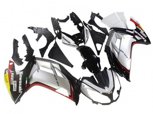 2012-2014 Kawasaki Ninja ER6F Motorcycle Fairings - Silver Black Red Yellow Canada for Sale