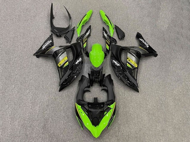 2017-2019 Kawasaki Ninja 650 EX650 Motorcycle Fairings - Green Yellow Grey Black Canada for Sale