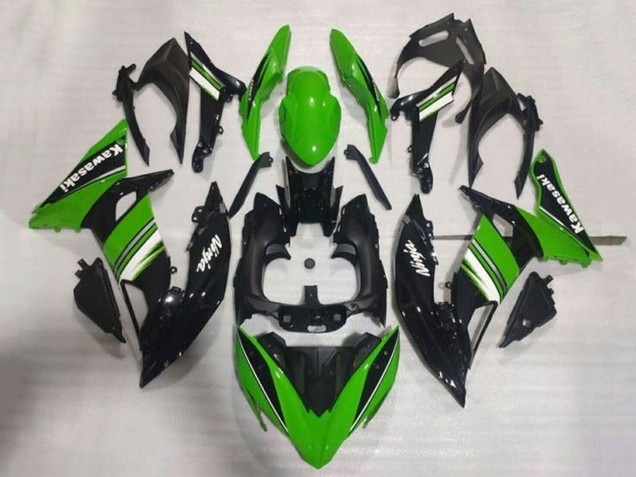 2017-2019 Kawasaki Ninja 650 EX650 Motorcycle Fairings - Green Black White Canada for Sale