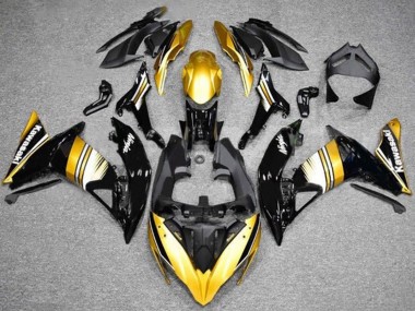 2017-2019 Kawasaki Ninja 650 EX650 Motorcycle Fairings - Gold Black White Canada for Sale