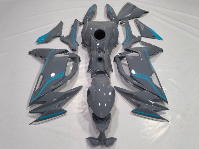 2020-2024 Kawasaki Ninja 650 EX650 Motorcycle Fairings - Grey Blue Canada for Sale