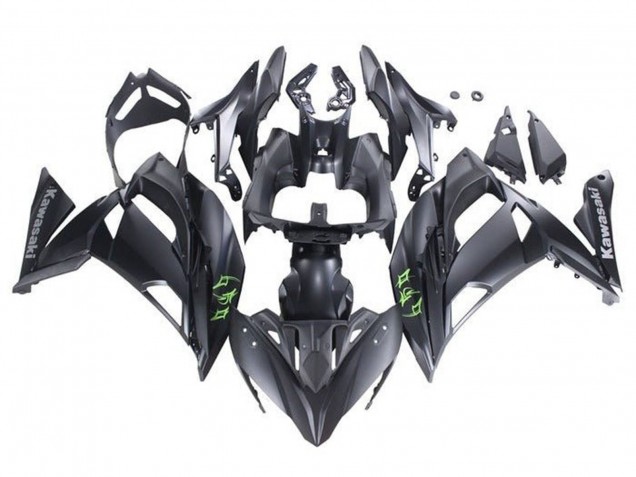2020-2024 Kawasaki Ninja 650 EX650 Motorcycle Fairings - Matte Black Green Canada for Sale